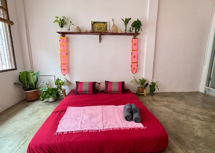Baan Yentafo - Pink House 3rd Floor Albergue Banguecoque